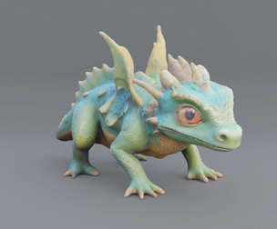Young Green Dragon #1