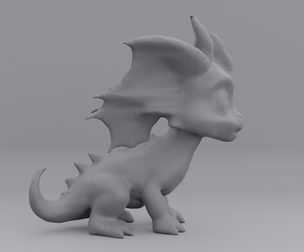 Wingless Baby Dragon #1