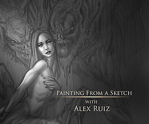 Panting From a Sketch