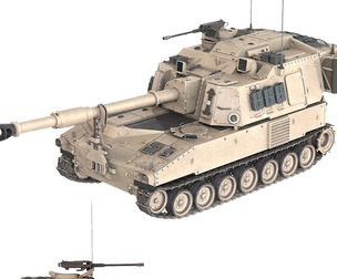 M109A6 Paladin tank