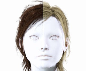 Realistic Female Short Hair-Pexie Cut