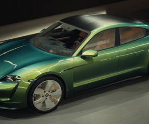 Porsche Taycan 2020 High Detailed 3D Model