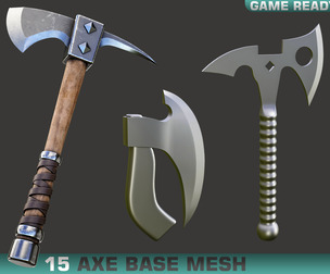 15 AXE Base Mesh - VOL.01