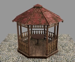 Old gazebo