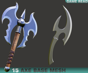 15 AXE Base Mesh - VOL.02