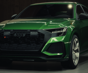 Audi RS Q8 2020 High Detailed 3D Model 3D model