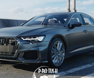 Audi A6 2019: High-Detail 3D Model