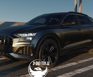 High Detailed Model of Audi Q8 2019