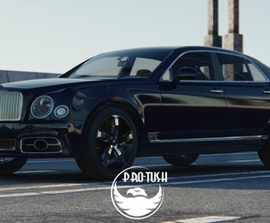 3D Model of Bentley Mulsanne Speed 2017