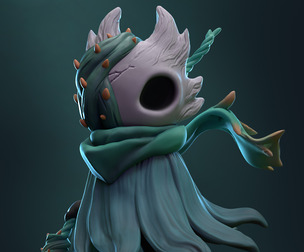Thorn - Hollow Knight Fanart 3D print model