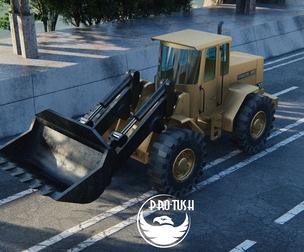 Volvo L170 Low-poly 3D model