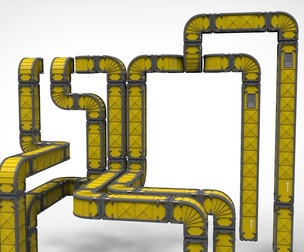 Sci-Fi ventilation system