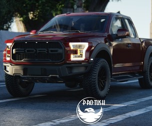Ford F-150 Raptor 2017 3D Model
