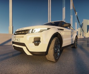 Land rover evoque 3D model