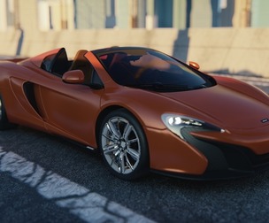 McLaren 650S Spider 2017 3D model