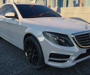 Mercedes-Benz S-Class AMG 2014 3D model