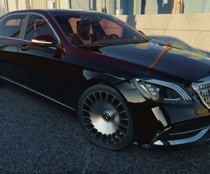Mercedes S650 3D Model