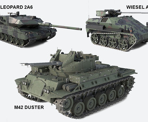 5 Military Vehicles Collection v2
