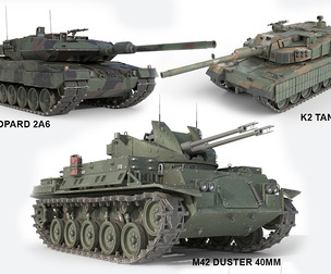5 Military Vehicles Collection v3
