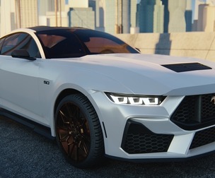 2023 Mustang GT 3D Model