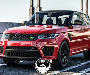 Range Rover Sport SVR 2015 3D Model