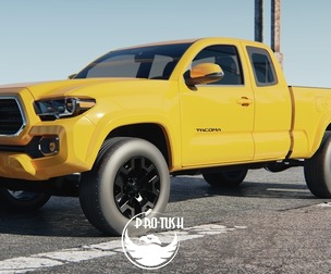 Toyota Tacoma TRD Off-Road 2018 3D Model