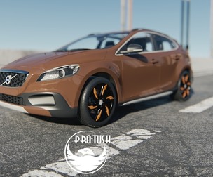 Volvo V40 CrossCountry 2013 3D model