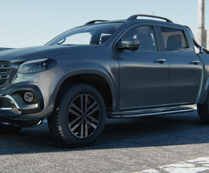 Mercedes Benz X_class 2018 3D model