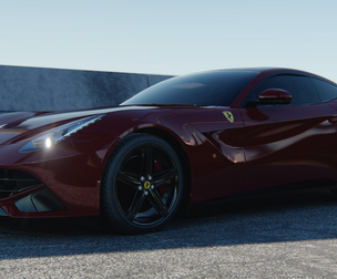Ferrari F12 Berlinetta 2017 3d model
