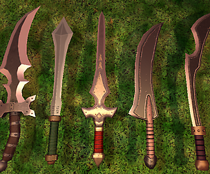 LowPoly Fantasy Swords