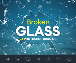 Broken Glass Brushes