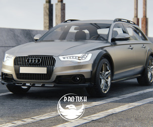 Audi A6 Avant 2015 3D model