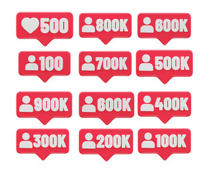Love react icon illustration vector