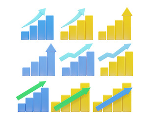Business grow icon  illustration vector