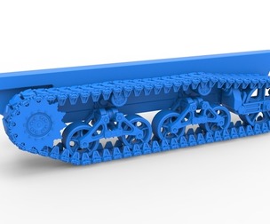 Track for Vintage Monster tank 1:25