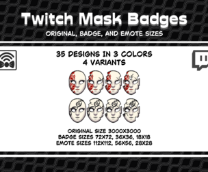 Mask Sub Badges for Twitch