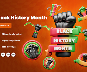 Black History Month Icon Pack