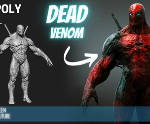 FREE ZBrush Model: Dead Venom High Poly ZTL & FBX