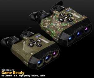 Binoculars -Game Ready