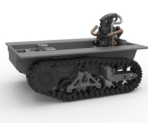Fun Short Monster tank Base 1:25