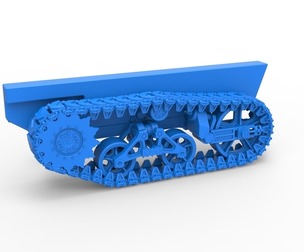 Track for Fun Short Monster tank 1:25