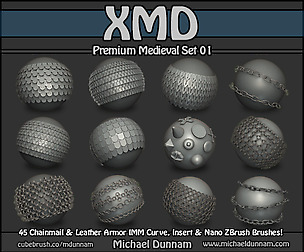 Premium Medieval Brush Set 01
