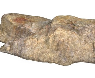 Low Poly Stone Rock 04