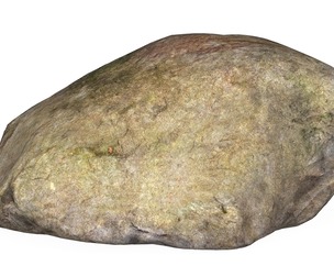 Low Poly Stone Rock 05