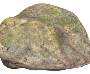 Low Poly Stone Rock 08