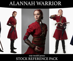 Alannah The Lioness - Stock Model Reference Pack