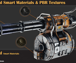 20 Metal Smart Materials & PBR Textures - Vol 12