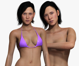 Ji eun - Realistic Asian Woman Photo realistic