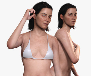 Margaret - Realistic Woman Middle Age HD Texture