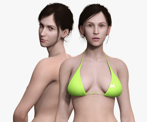 Isabella - Female Base Mesh Realistic Reference